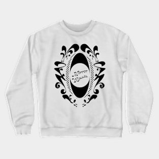 Mirror Mirror Art Nouveau Funky Crewneck Sweatshirt